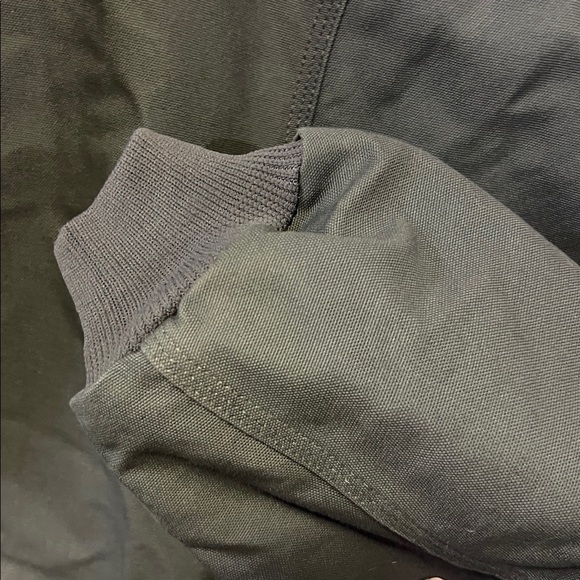 CARHARTT LK NW GRAVEL FLANNEL LINED HOODED LOOSE FIT DUCK COAT Men XL TALL/LONG - Picture 12 of 16